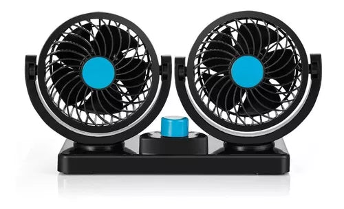 Ventilador de Auto Doble 12V